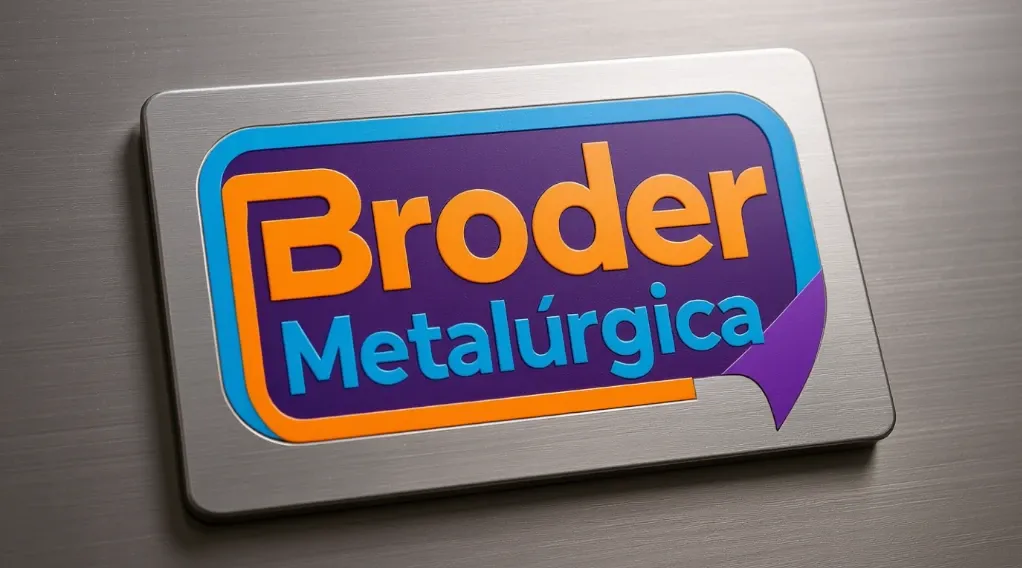 Logo extendido de Broder Metalúrgica